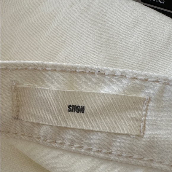 Nili Lotan Shon Jeans in Cream Sz 26 - Picture 8 of 15